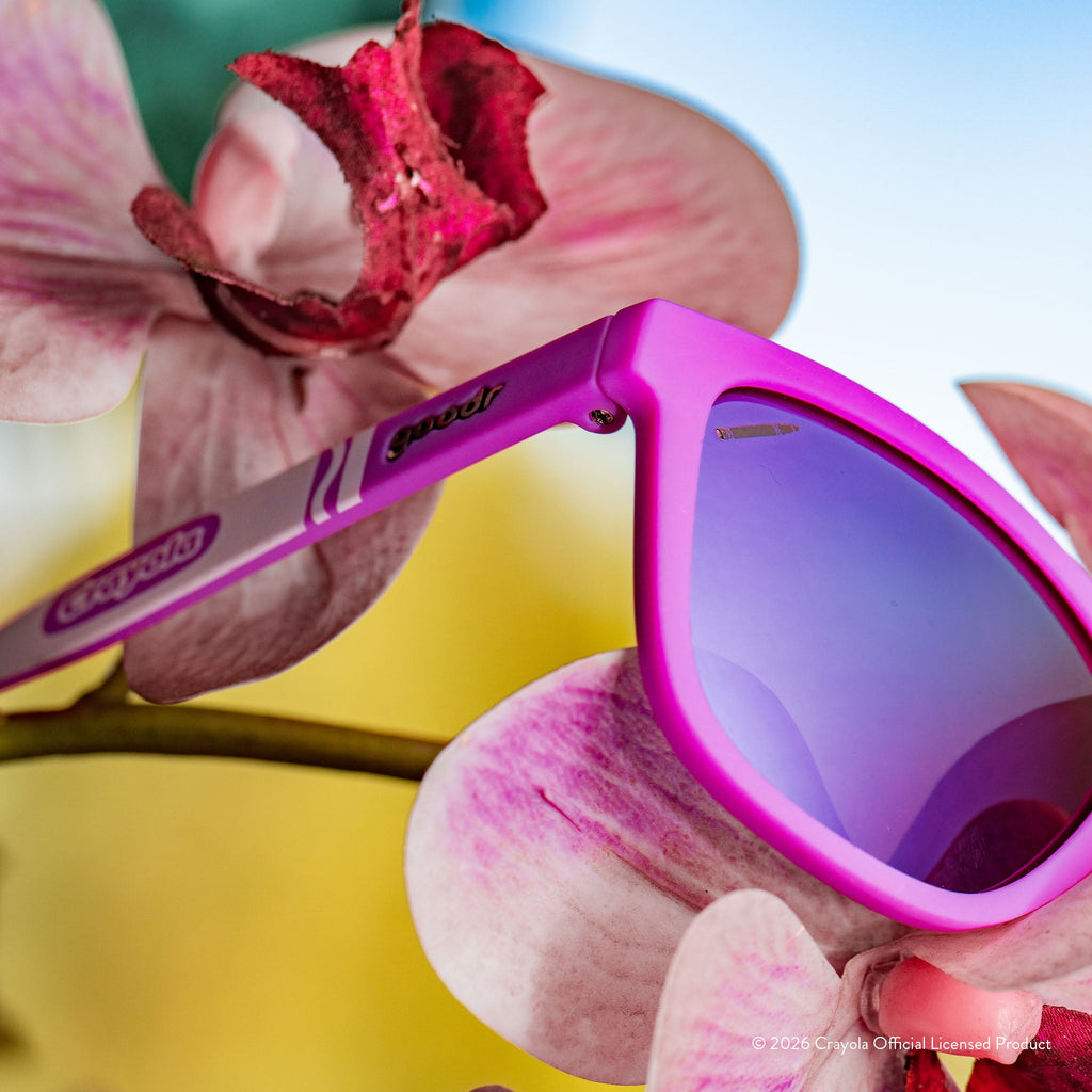Wild Orchid - Sport Ready Black Frame Sunglasses