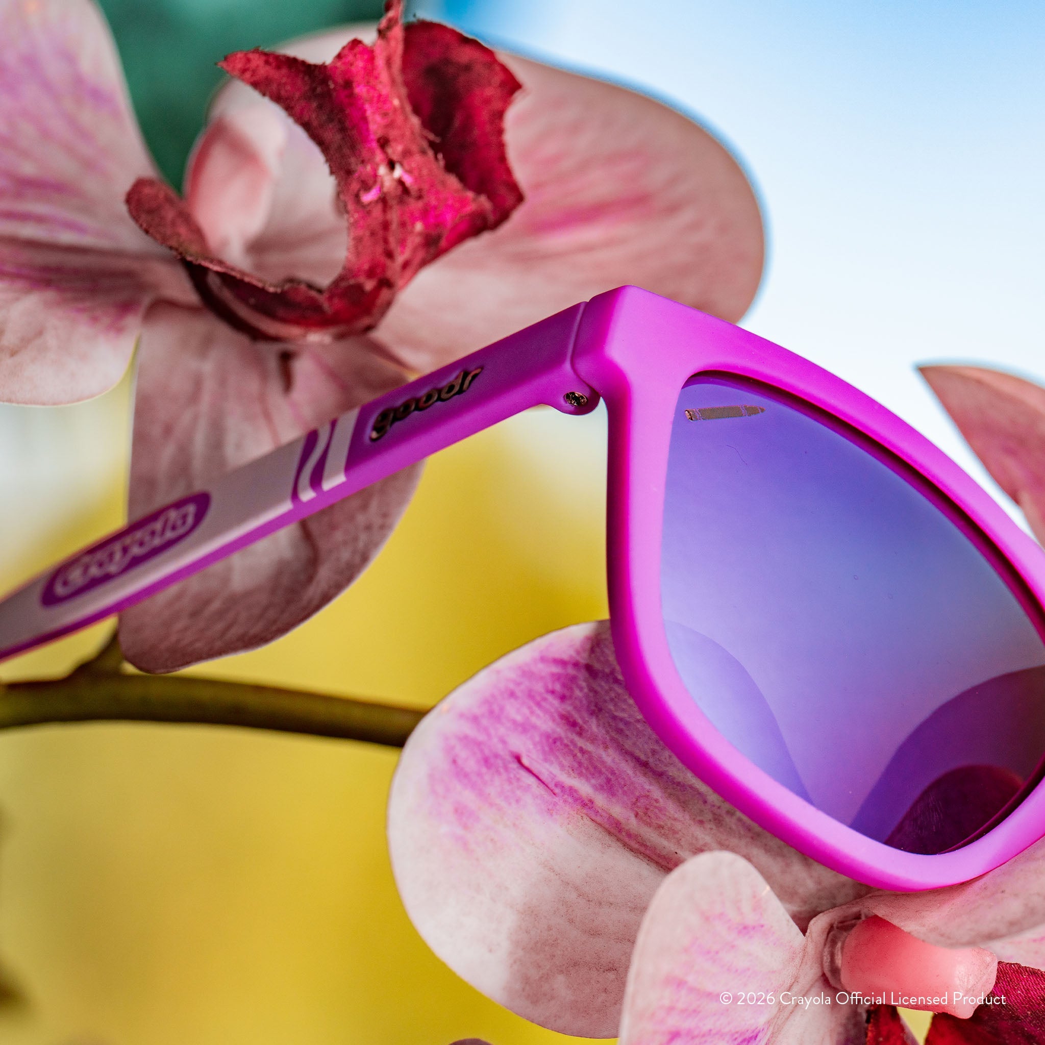 Wild Orchid - Sport Ready Black Frame Sunglasses