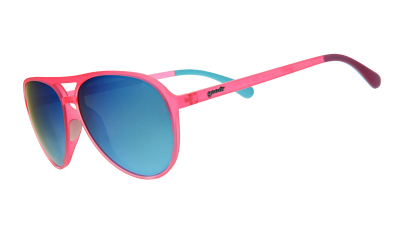 Carl Is My Co-Pilot - Colorful Black Frame Sunglasses