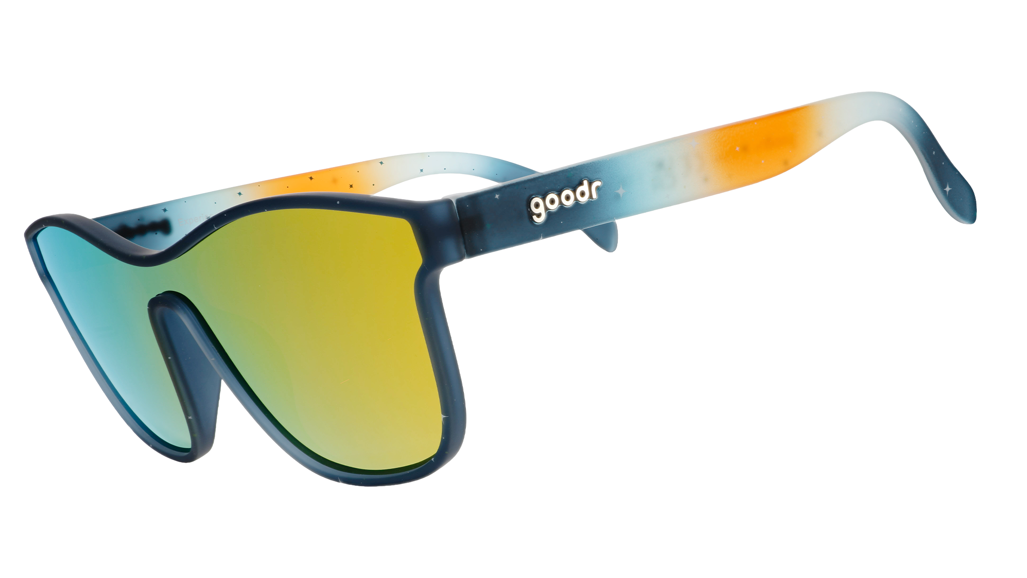 Experiencing a Solar Flare-up - Sunny Day Matte Frame Sunglasses