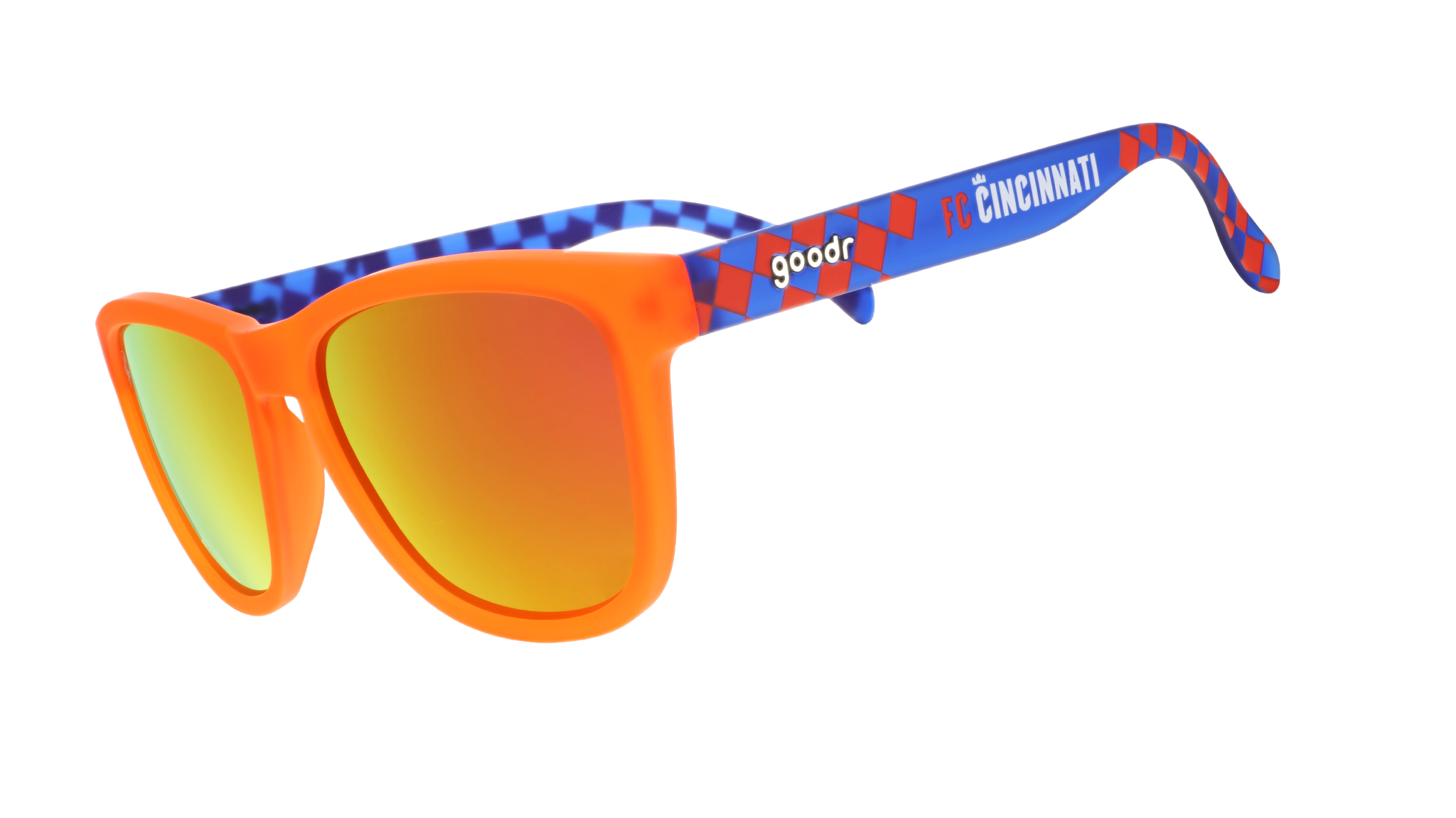 The Orange and Blue - Casual Wrap Sunglasses