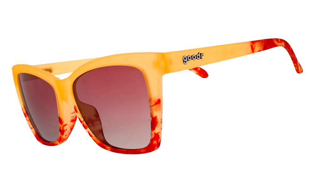 We Flame to Please - Modern Matte Frame Sunglasses