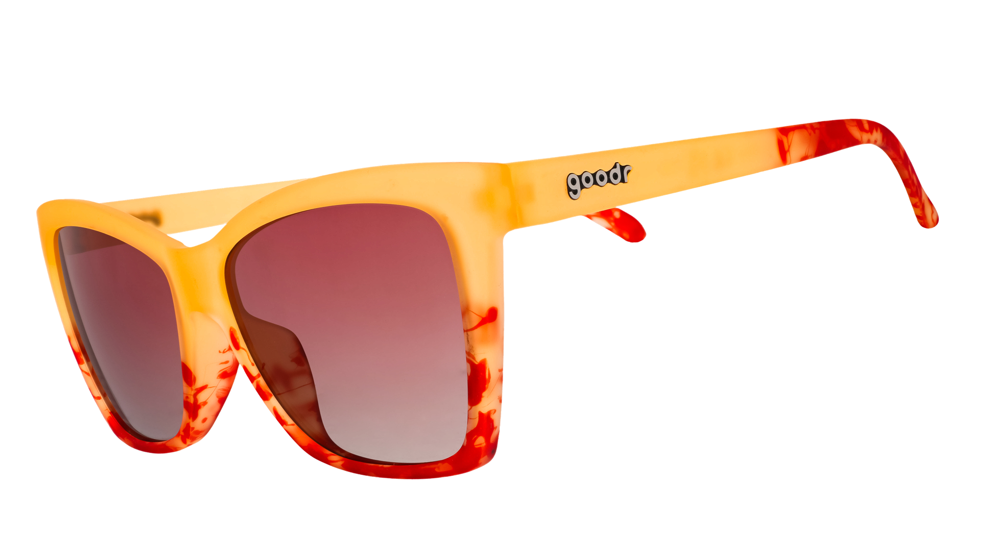 We Flame to Please - Modern Matte Frame Sunglasses