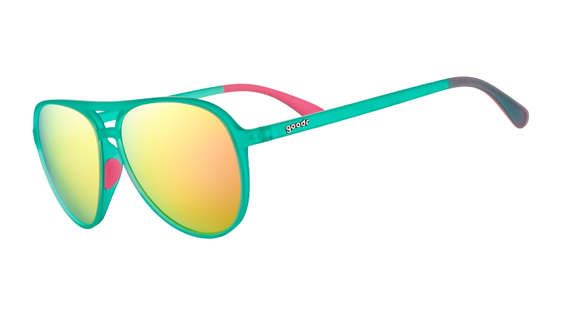 Kitty Hawkers' Ray Blockers - Beach Ready Color Frame Sunglasses