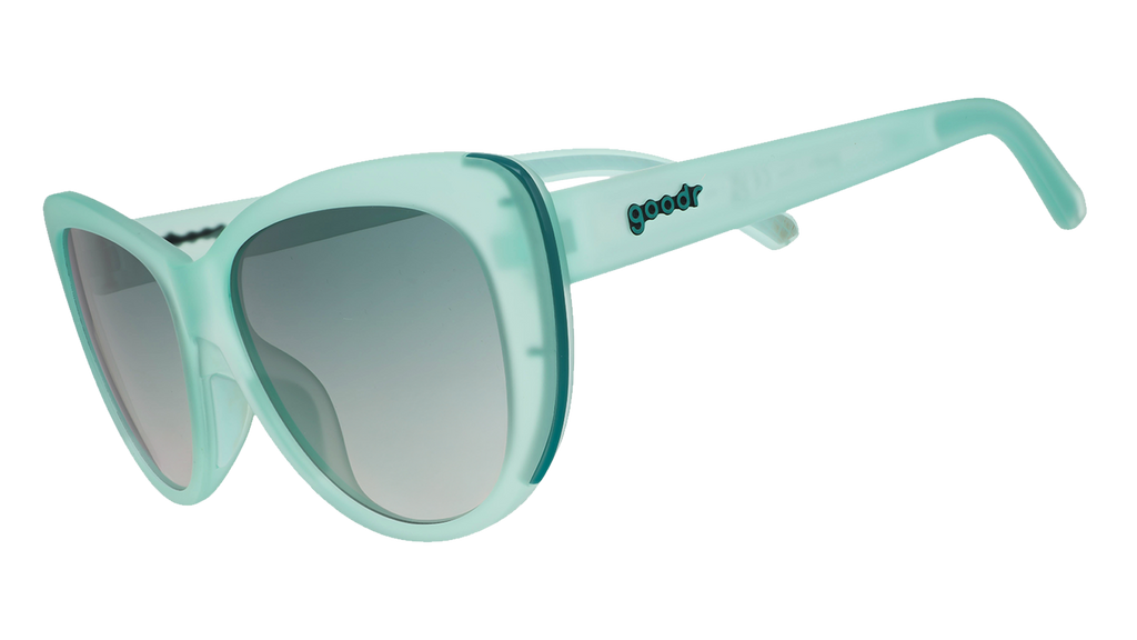 Matcha Sorbet Muse - Clean Black Frame Sunglasses