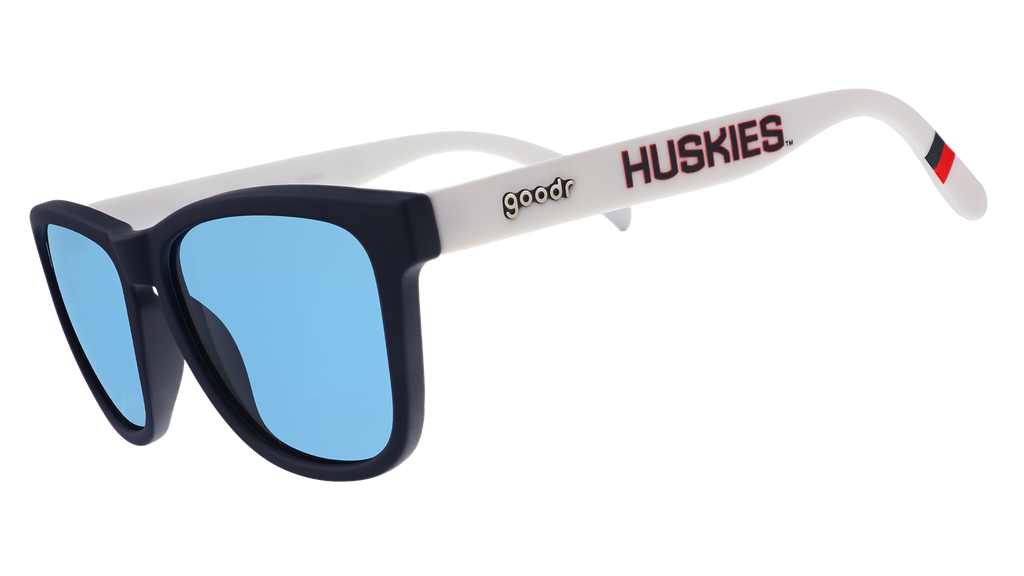 U-C-O-N-N, UConn, UConn, UConn - Colorful Color Frame Sunglasses
