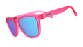 Flamingos On A Booze Cruise - Sport Ready Vacation Sunglasses