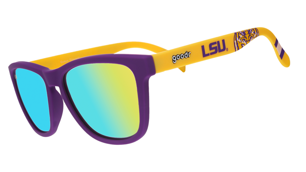 Geaux Tigers!!! - Travel Ready Color Frame Sunglasses