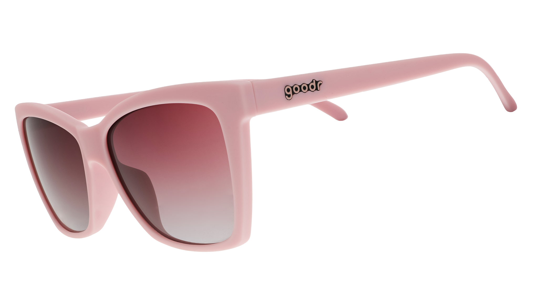 Rosé Retail Therapy - Trail Ready Black Frame Sunglasses