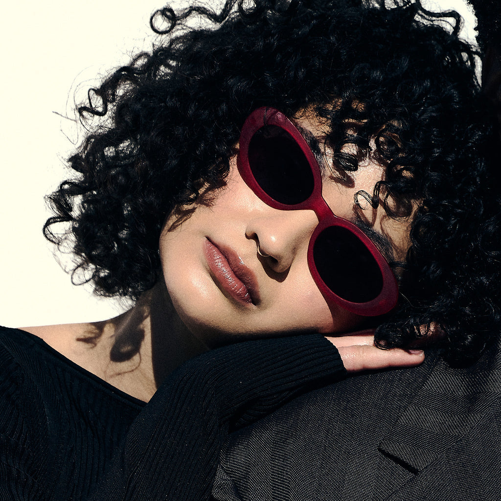 Dancing Through Dimensions - Run Ready Golf Sunglasses