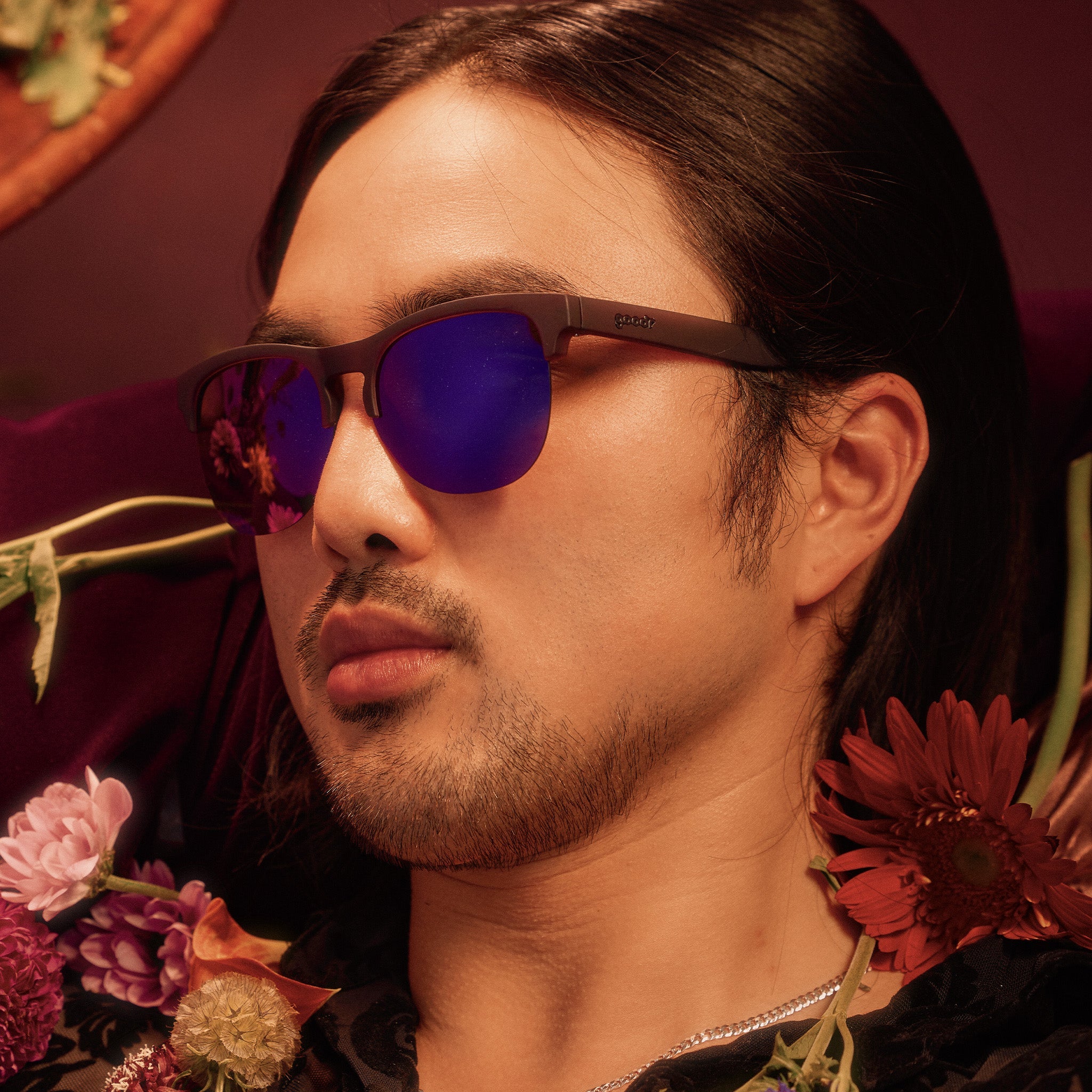 Beaujolais Nouveau Riche - Colorful Matte Frame Sunglasses