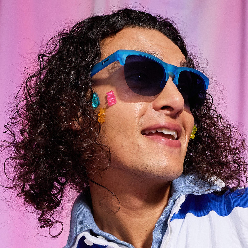 Blue Raspberry Slush Fund - Active Vacation Sunglasses