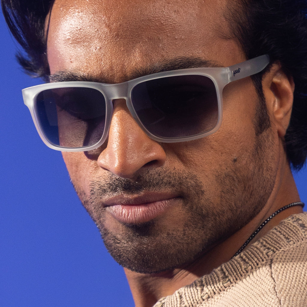 Casually Juggles Boulders - Beach Ready Golf Sunglasses