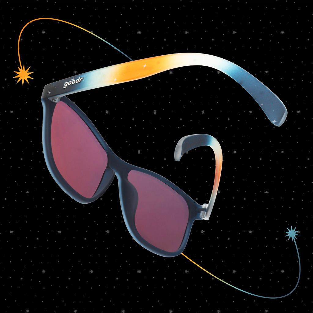 Experiencing a Solar Flare-up - Sunny Day Matte Frame Sunglasses