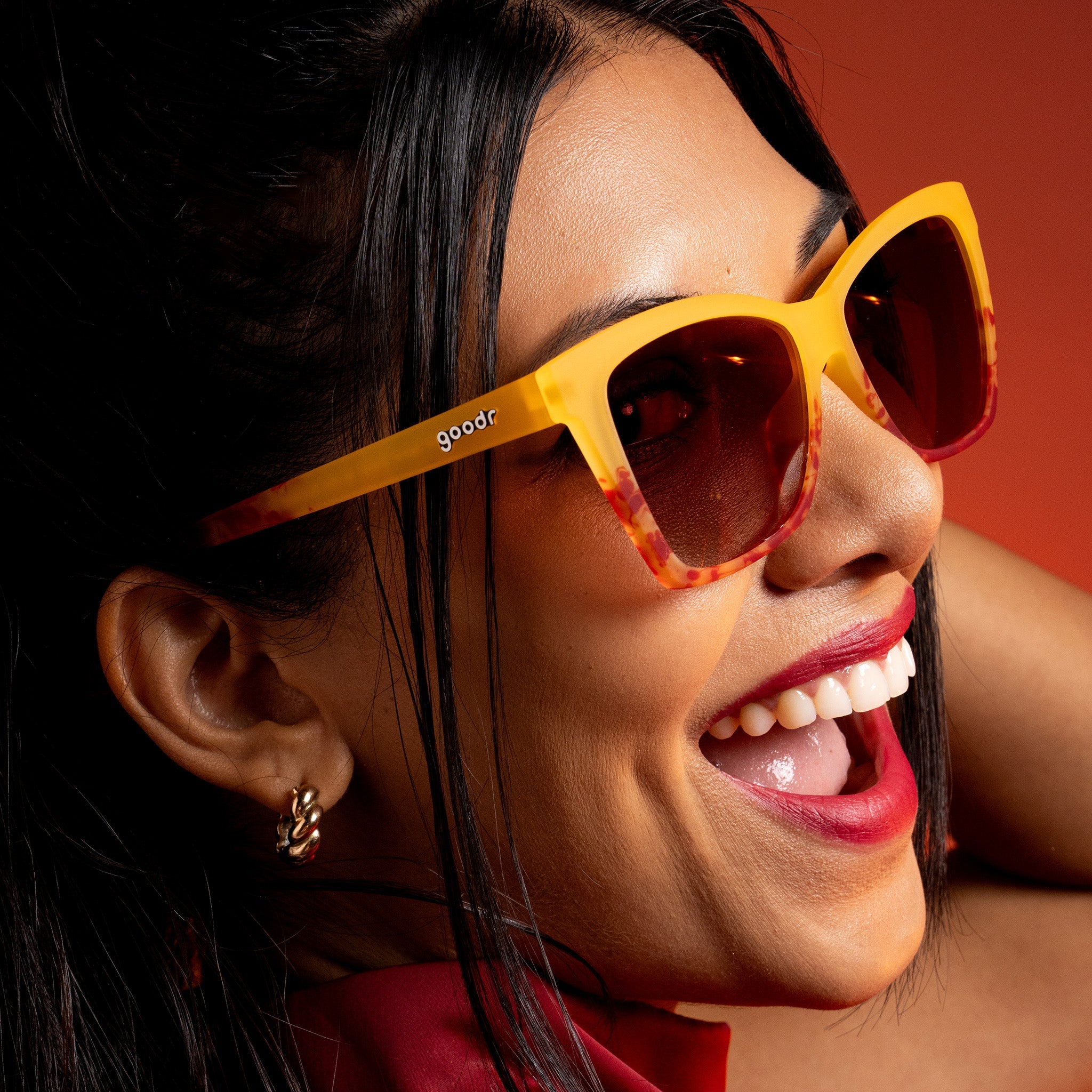 We Flame to Please - Modern Matte Frame Sunglasses