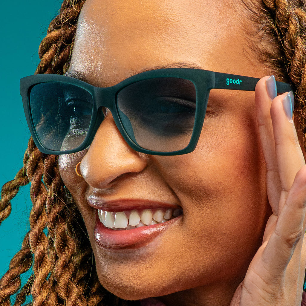 Governed by My Mood Ring - Grip Fit Black Frame Sunglasses