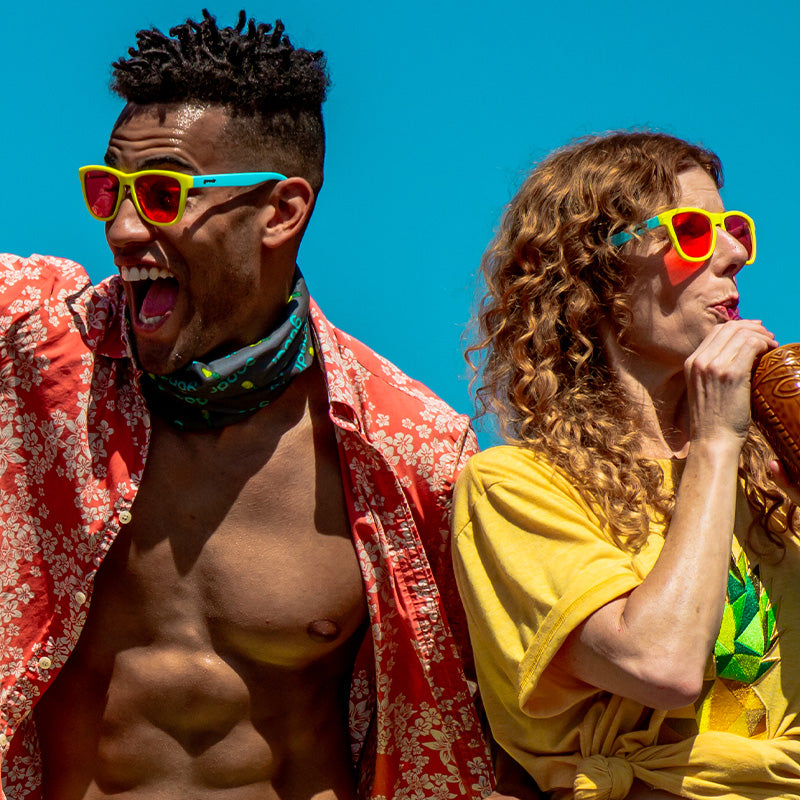 Pineapple Painkillers - Colorful Polarized Sunglasses