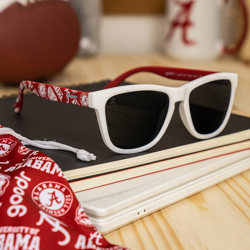 Roll Tide Ray Blockers - Lightweight Black Frame Sunglasses