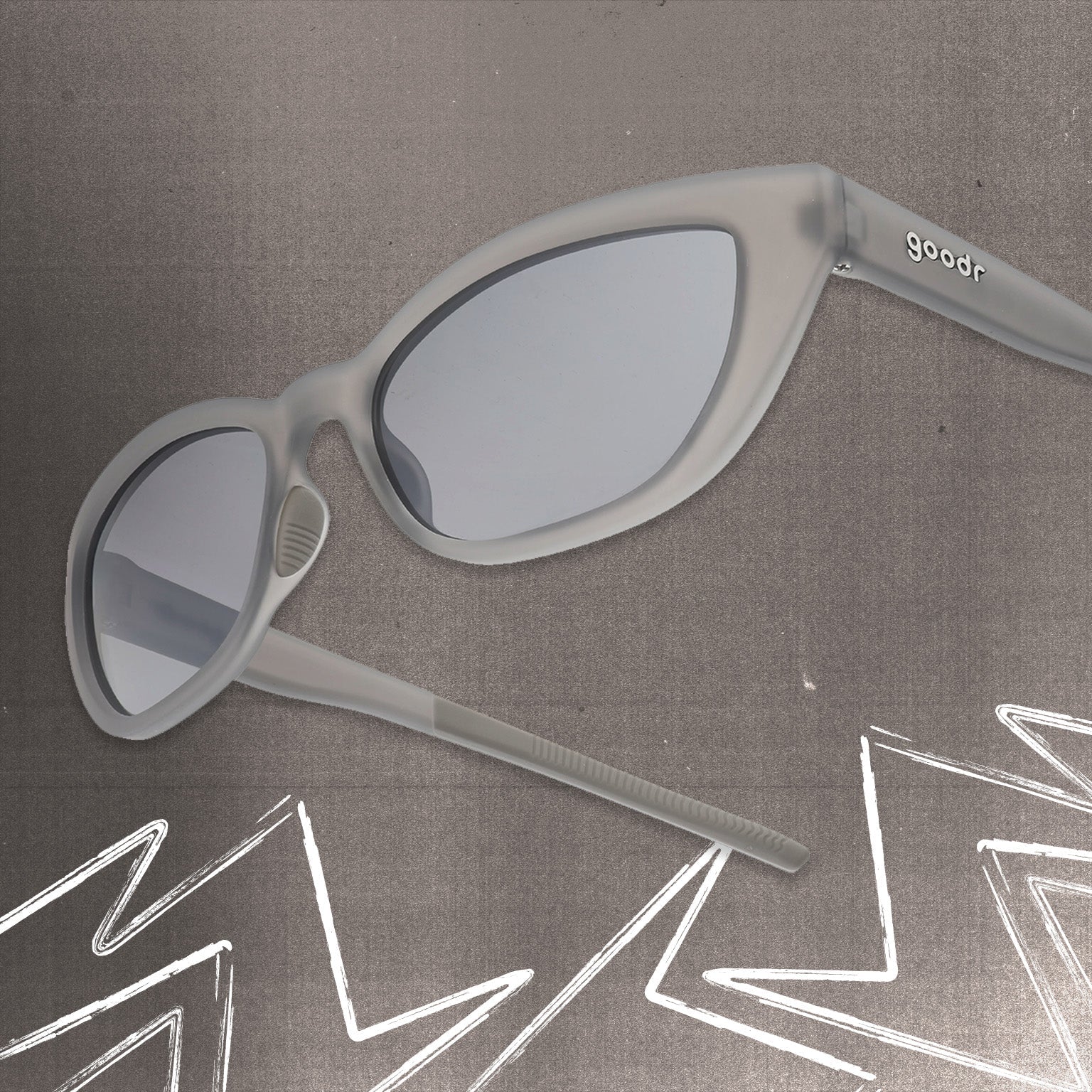Silver-Tongued Trash Talk - Sport Ready Sunglasses