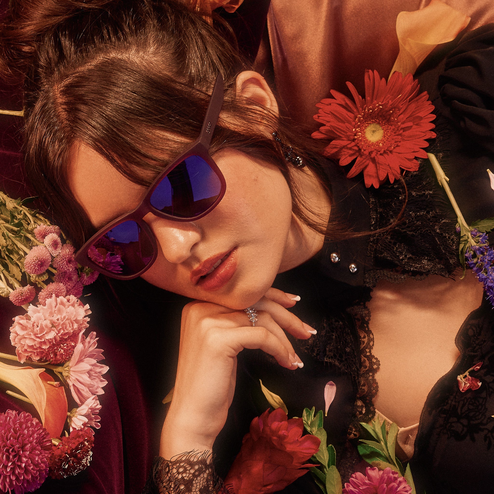 Sippin' on Vintage Chaos - Simple Sunglasses
