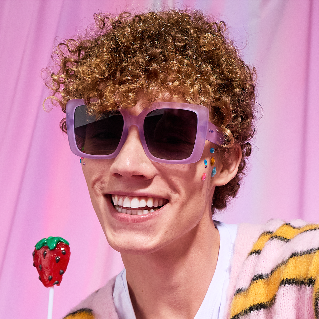 Sour Plum Smash - Colorful Driving Sunglasses
