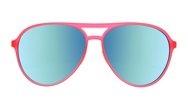 Carl Is My Co-Pilot - Colorful Black Frame Sunglasses