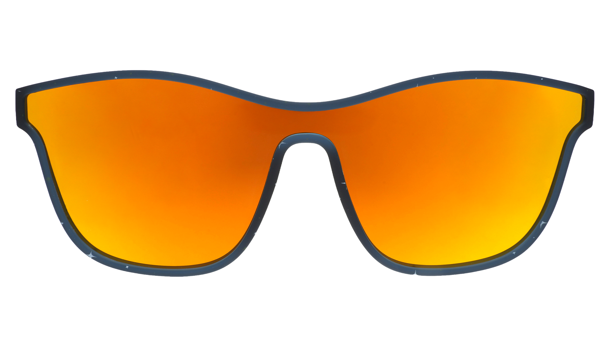 Experiencing a Solar Flare-up - Sunny Day Matte Frame Sunglasses