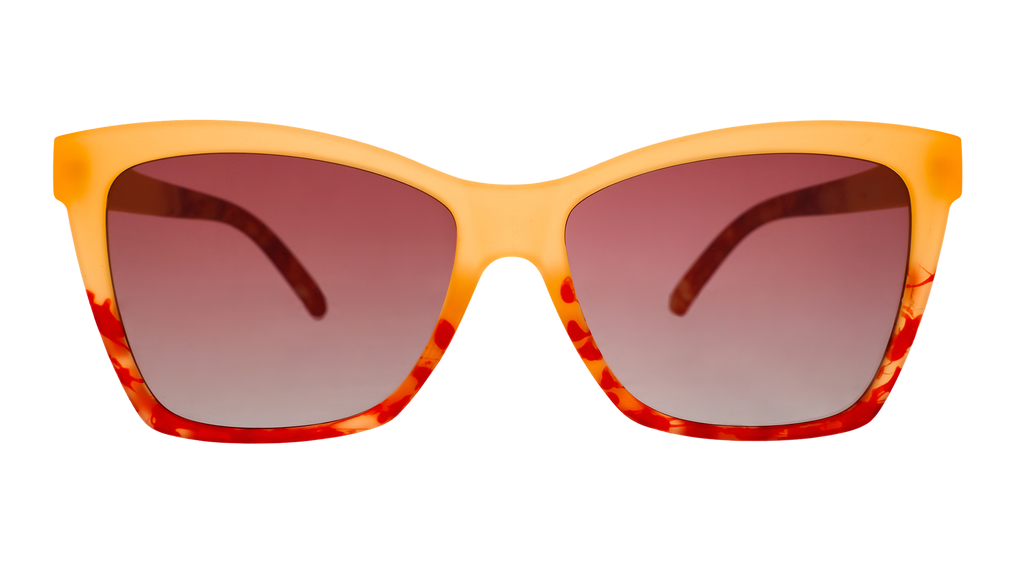 We Flame to Please - Modern Matte Frame Sunglasses