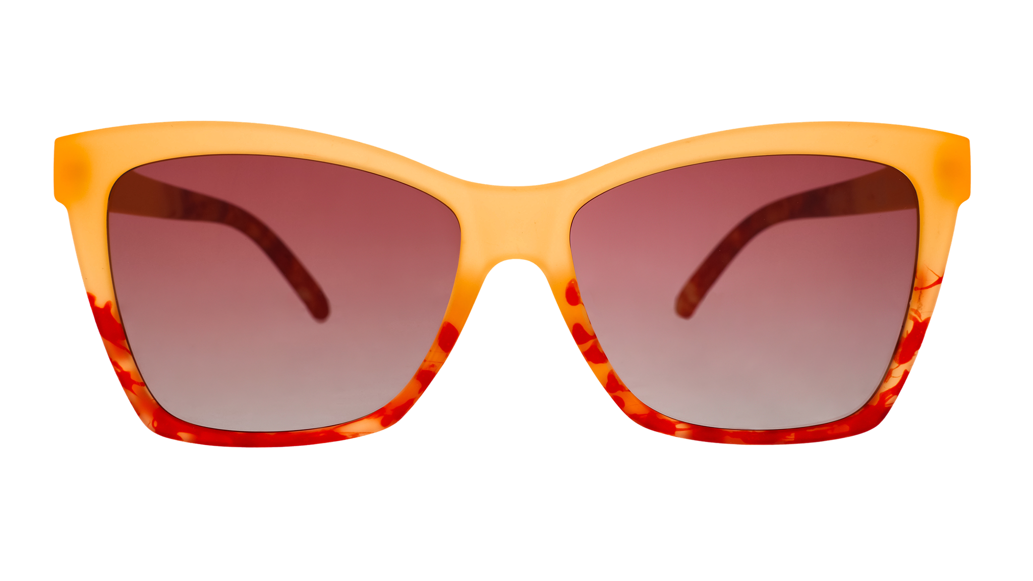 We Flame to Please - Modern Matte Frame Sunglasses