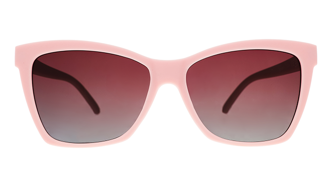 Rosé Retail Therapy - Trail Ready Black Frame Sunglasses