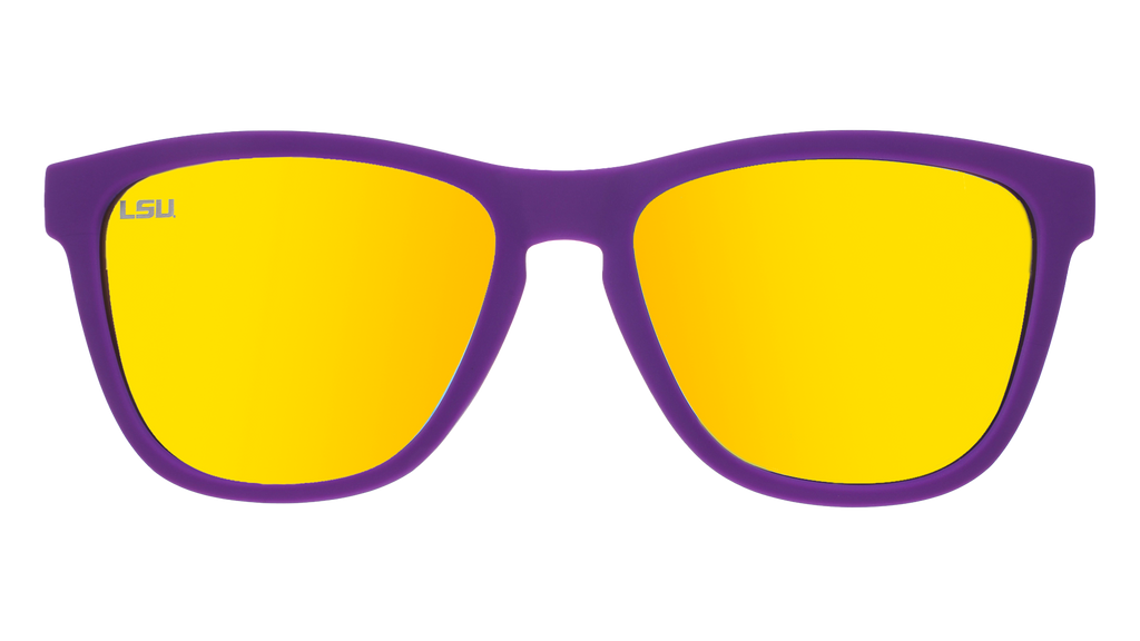 Geaux Tigers!!! - Travel Ready Color Frame Sunglasses