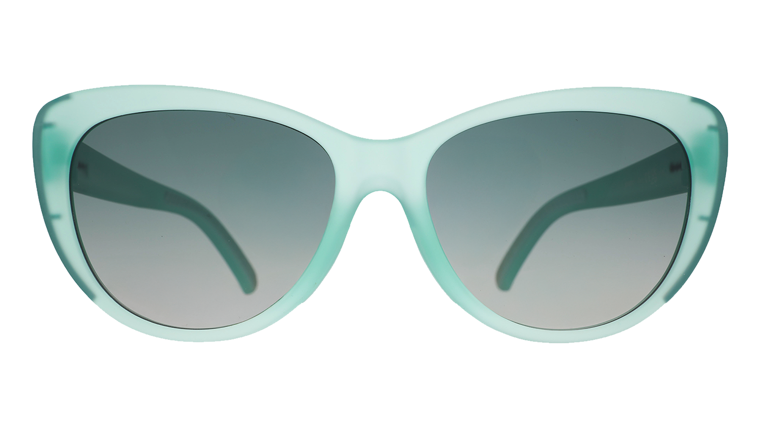 Matcha Sorbet Muse - Clean Black Frame Sunglasses
