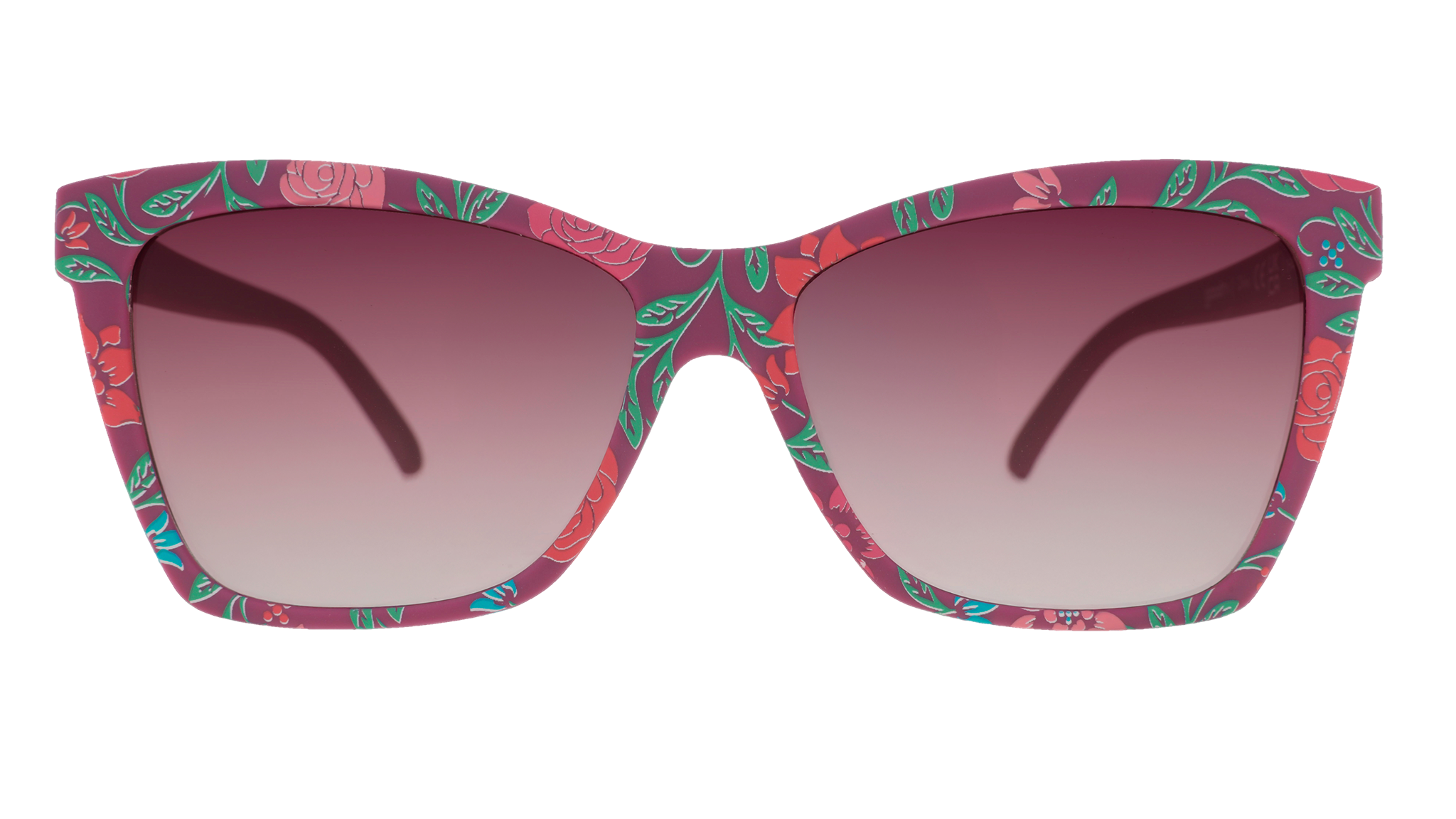 Fuchsia Fields Forever - Casual Lightweight Sunglasses