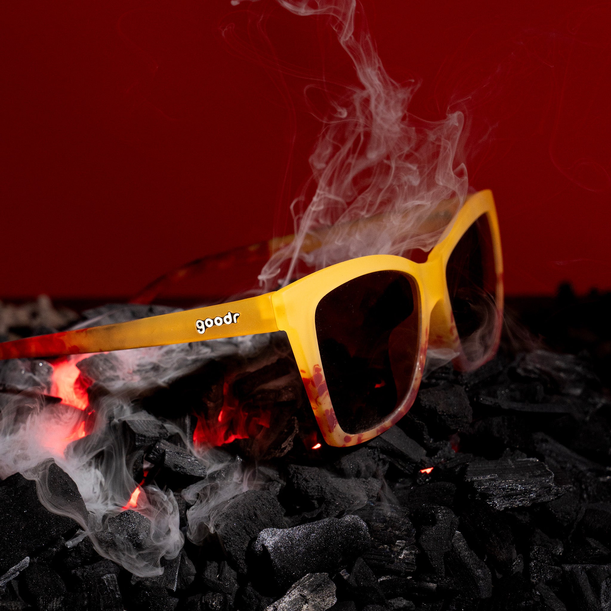 We Flame to Please - Modern Matte Frame Sunglasses