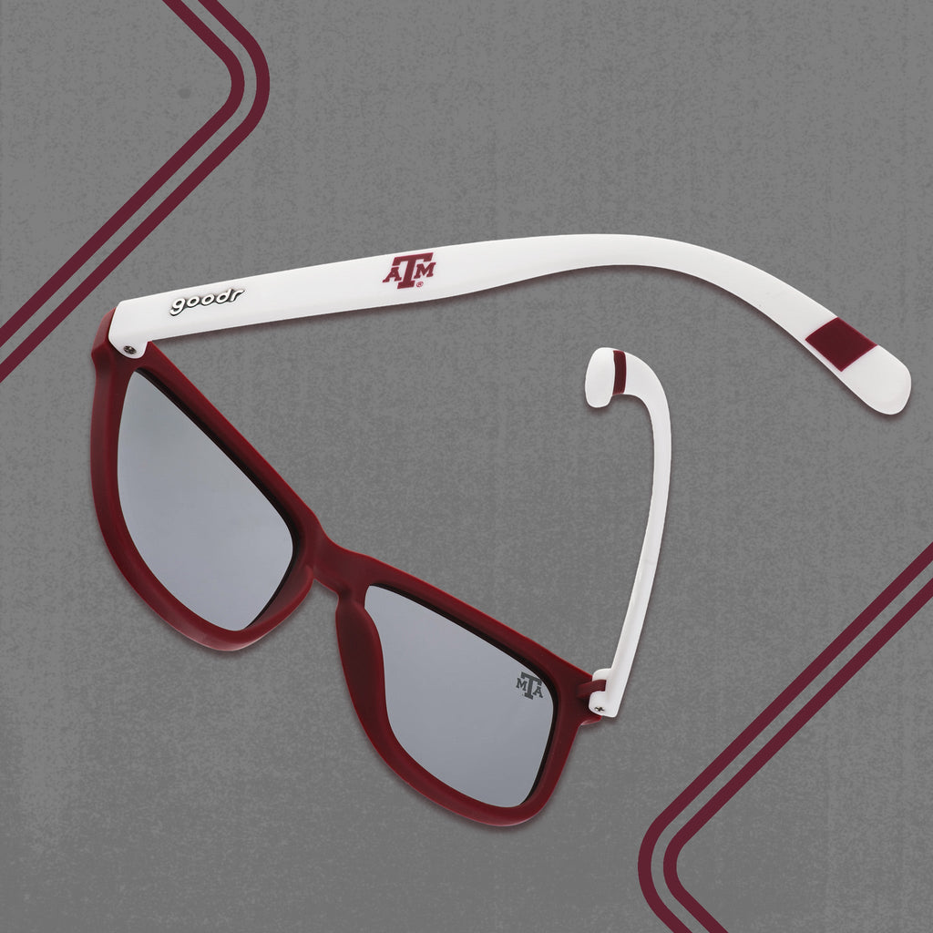 Gig 'Em Aggies!® - Travel Ready Wrap Sunglasses