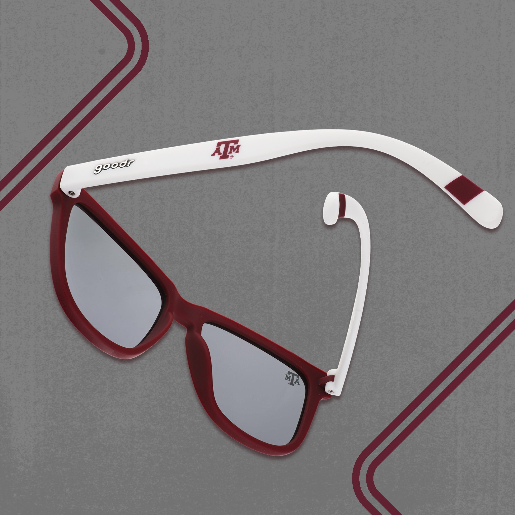 Gig 'Em Aggies!® - Travel Ready Wrap Sunglasses