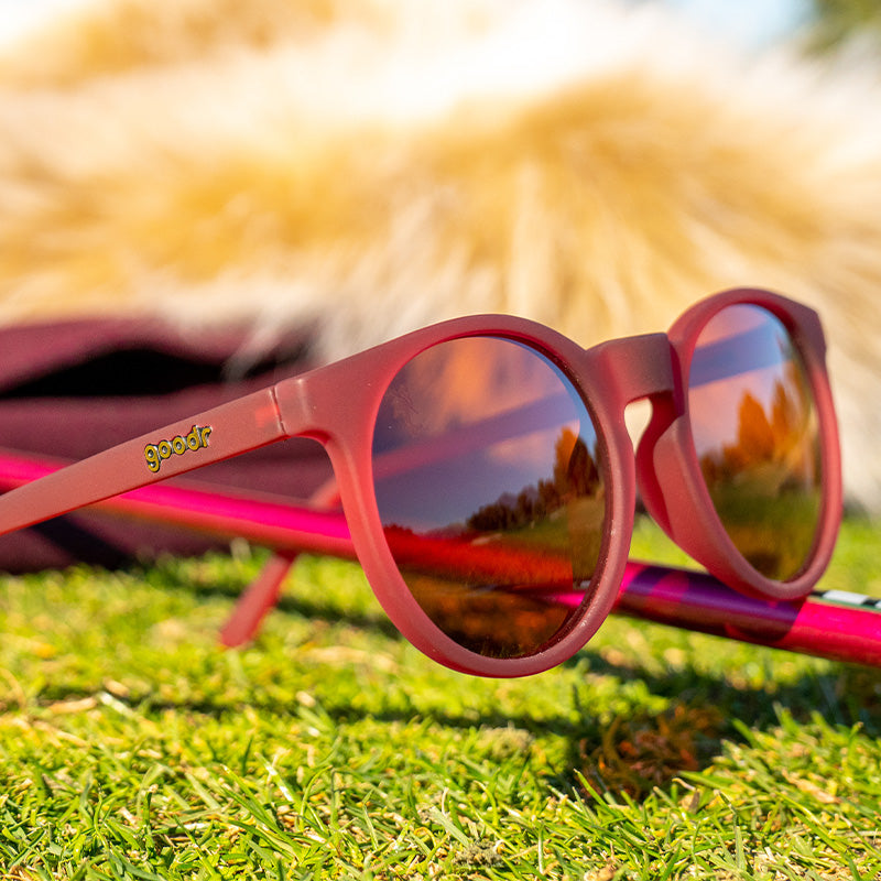 I'm Wearing Burgundy? - Smooth Cycling Sunglasses