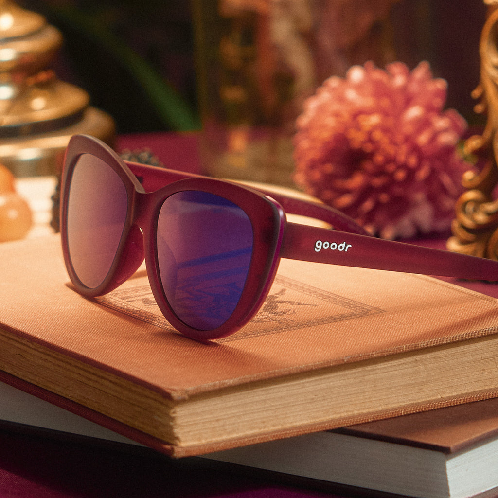 Midnight Merlot Glow - Run Ready Polarized Sunglasses