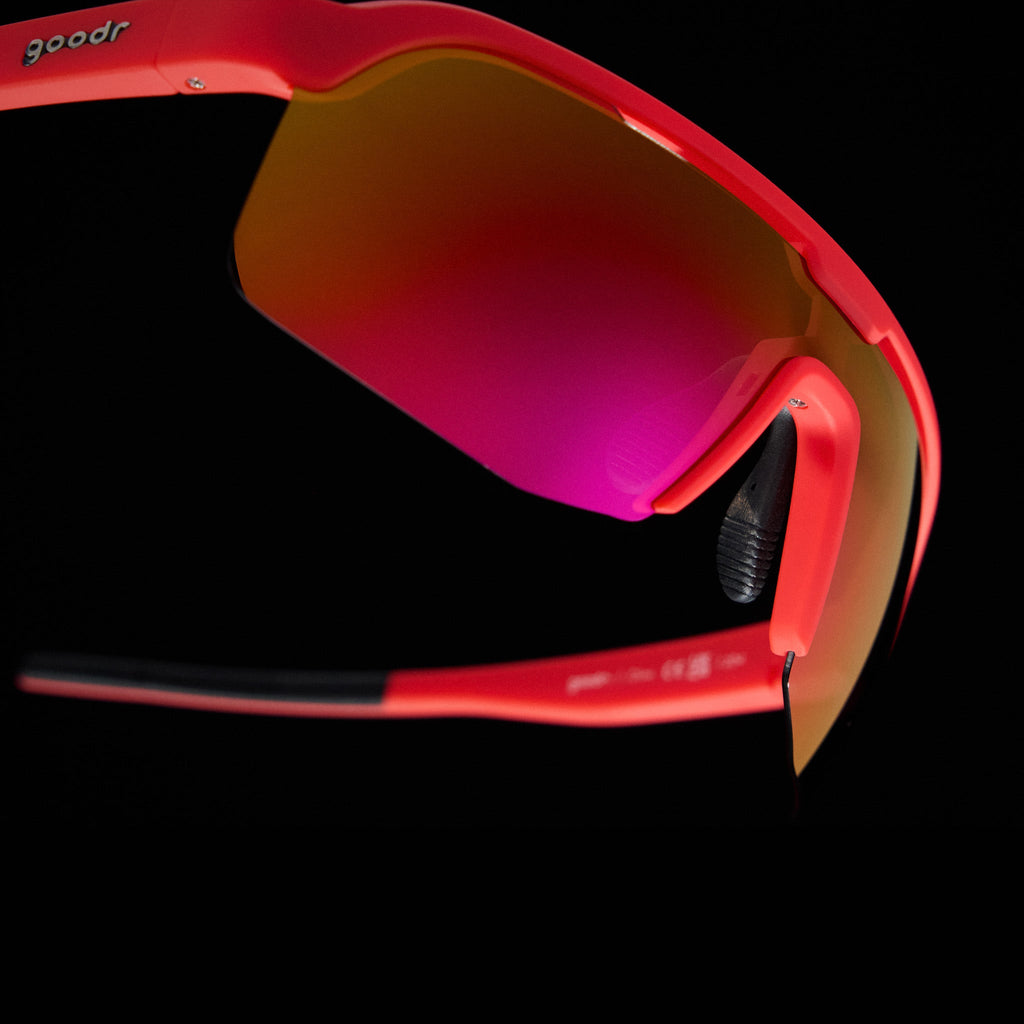 Dante's Shin Splint Inferno - Lightweight Wrap Sunglasses