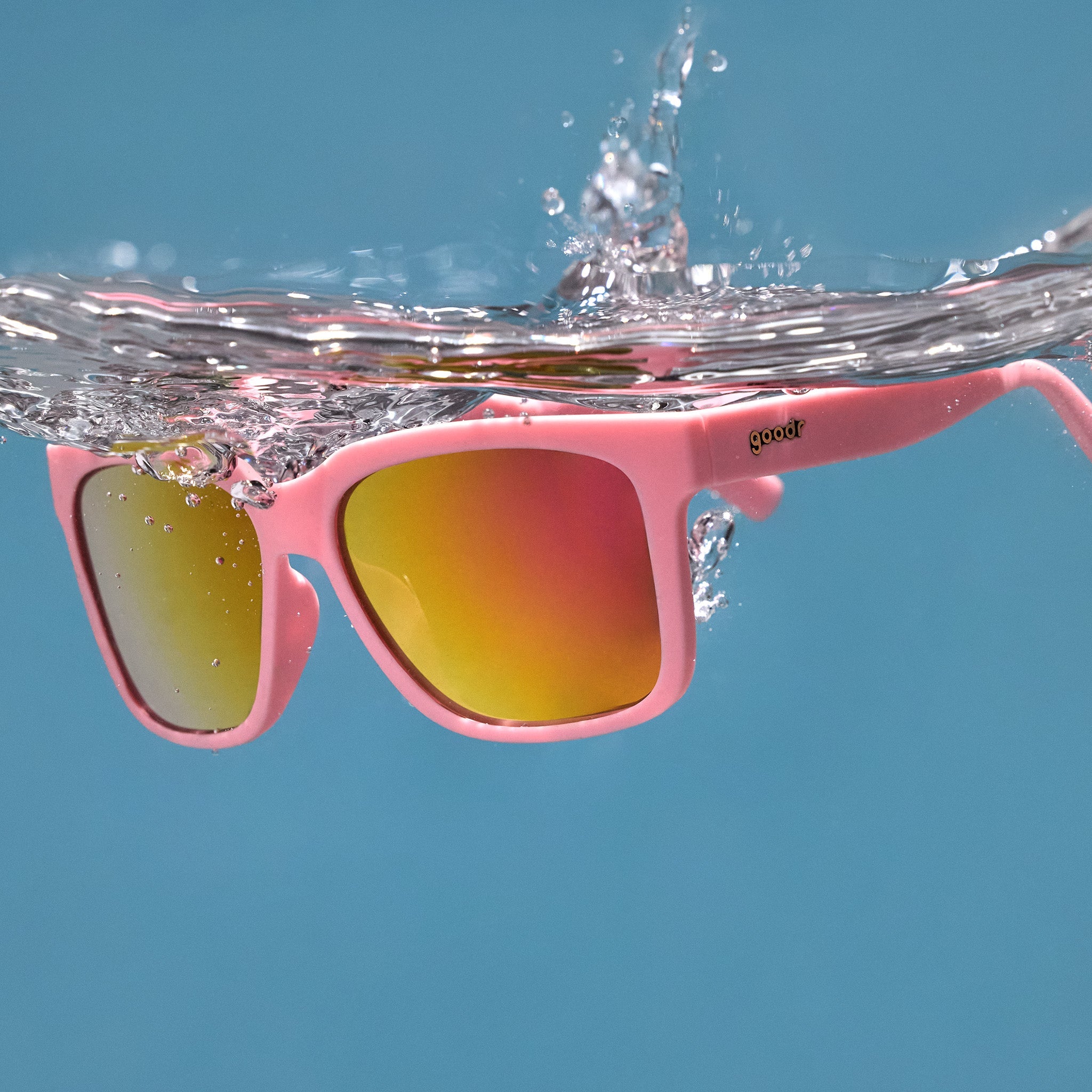 Pool Noodle Battle Hero - Beach Ready Matte Frame Sunglasses