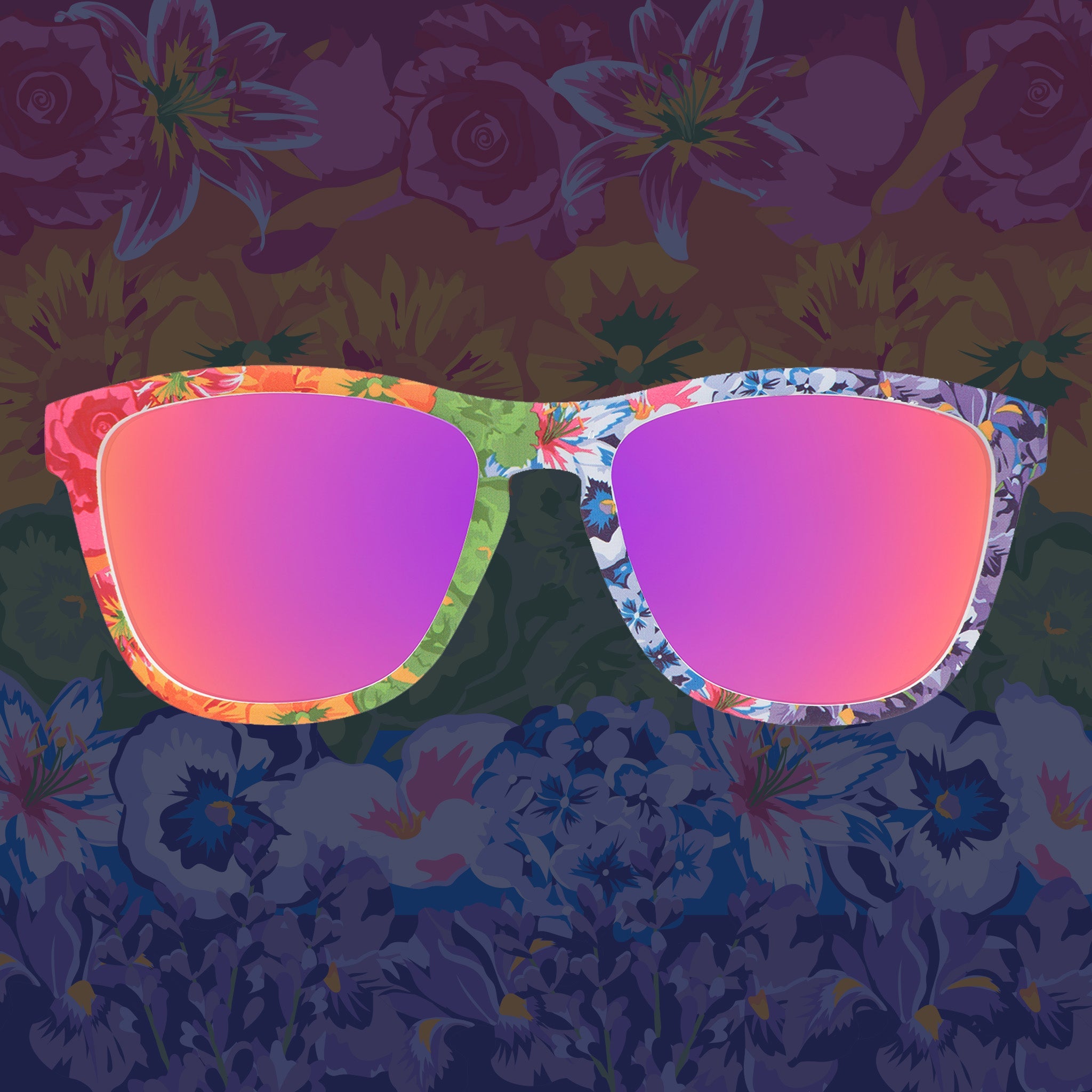 Pride in Full Bloom - Bike Ready Beach Sunglasses