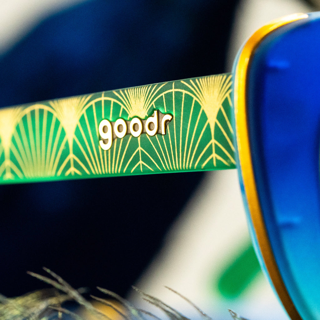Rhonda's Peacock Palace - Grip Fit Vacation Sunglasses