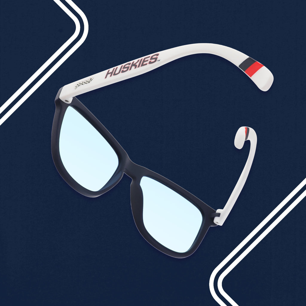 U-C-O-N-N, UConn, UConn, UConn - Colorful Color Frame Sunglasses