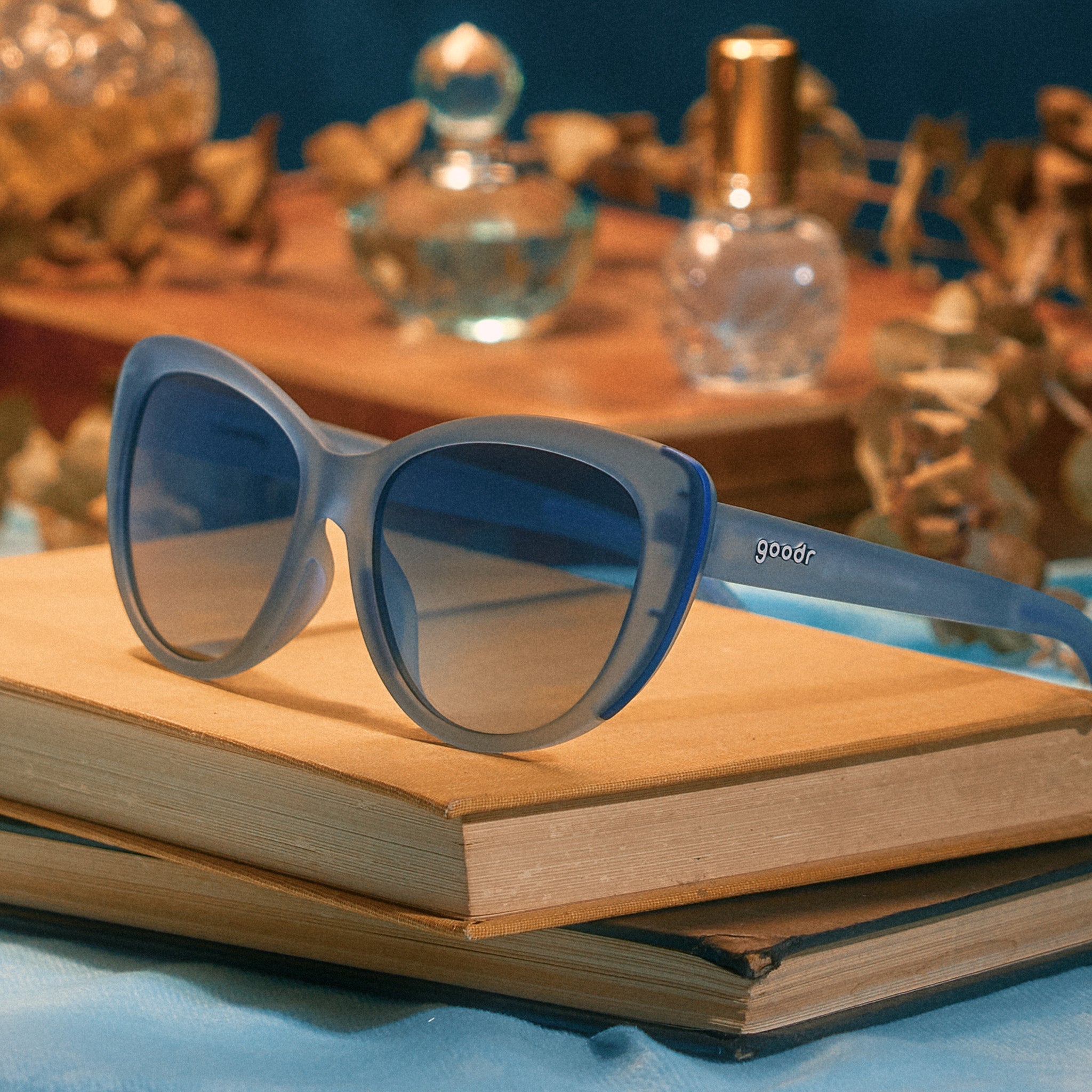 Spin Me in Sapphire - Run Ready Wrap Sunglasses