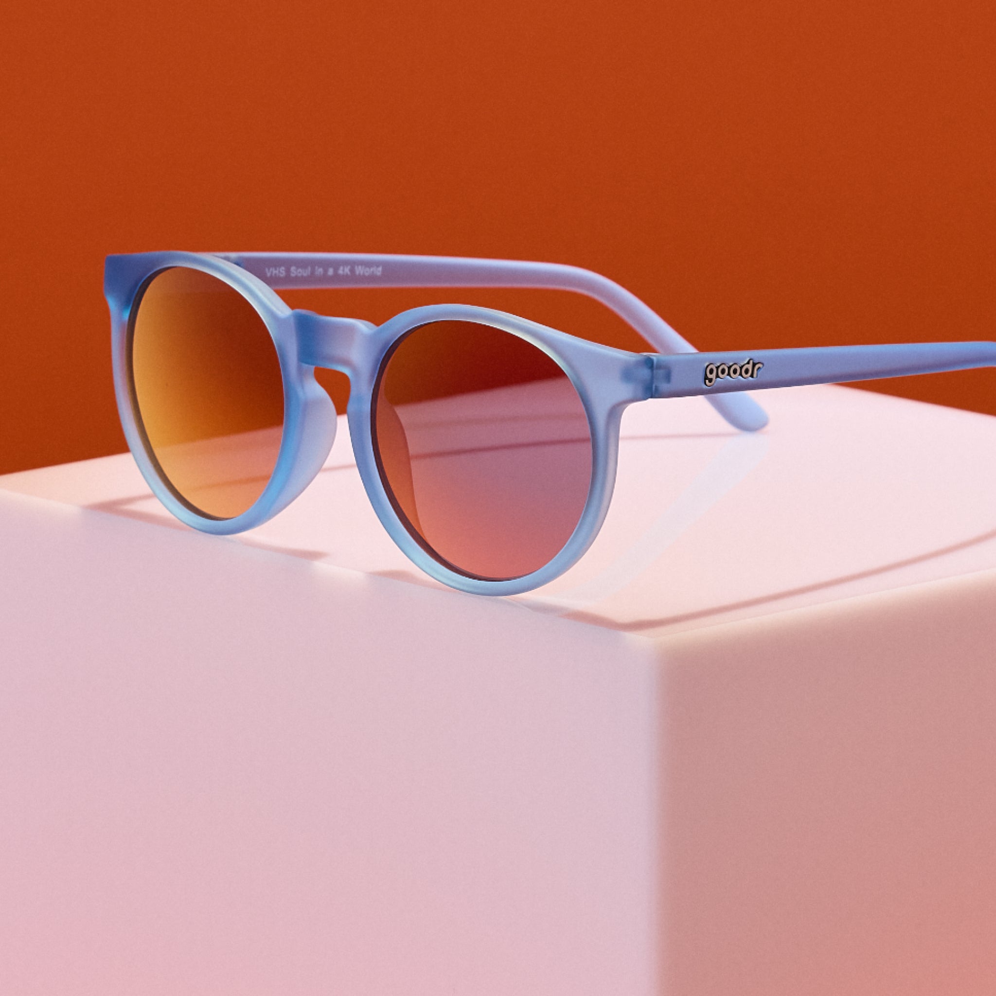 VHS Soul in a 4K World - Trail Ready Running Sunglasses