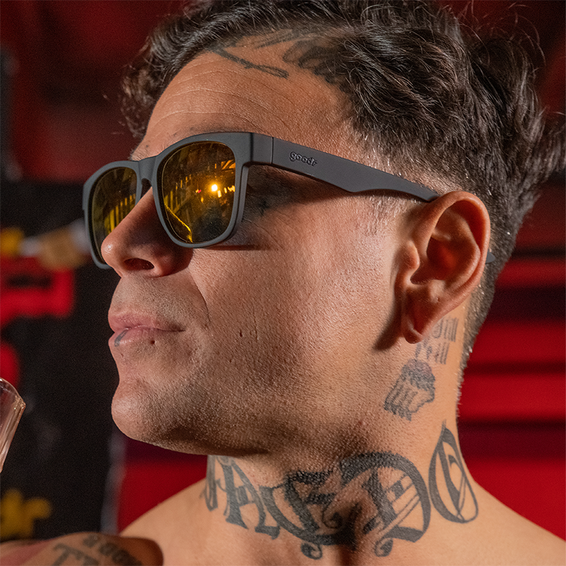Beelzebub's Bourbon Burpees - Bike Ready Color Frame Sunglasses