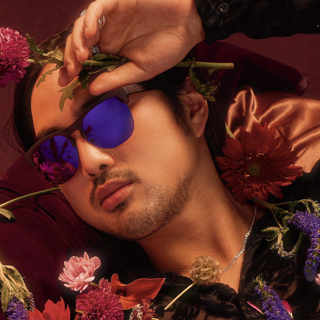 Beaujolais Nouveau Riche - Colorful Matte Frame Sunglasses