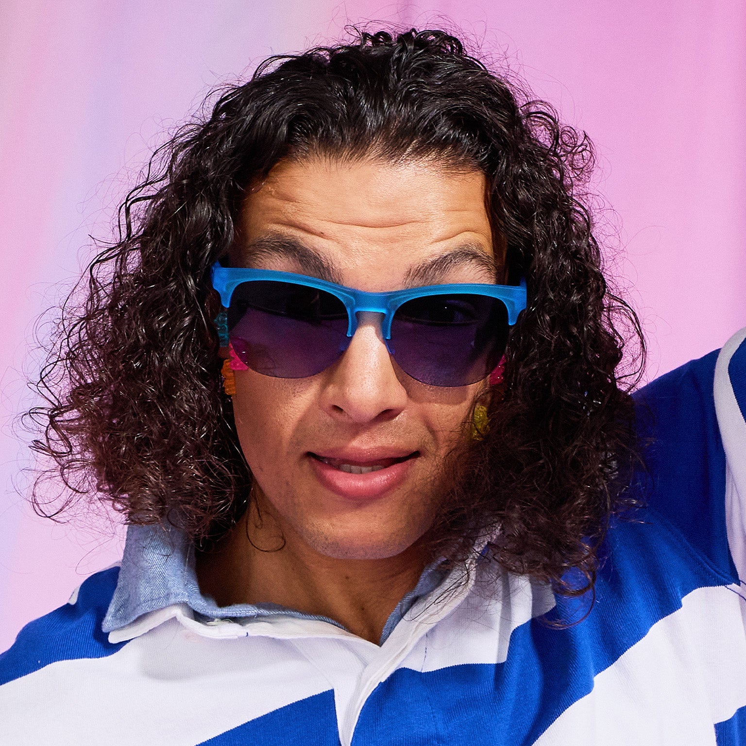 Blue Raspberry Slush Fund - Active Vacation Sunglasses