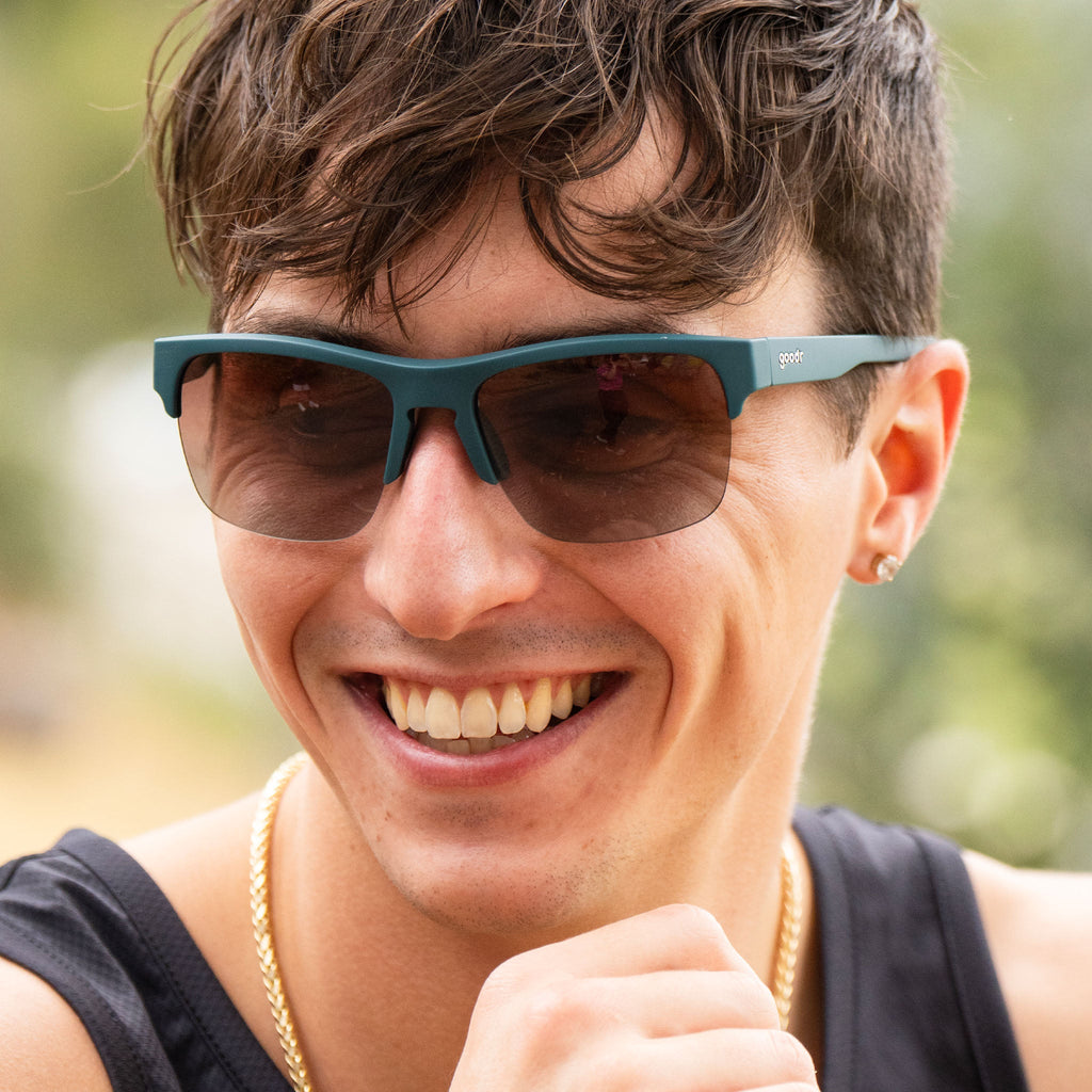 Lawn Mower Drag Race - Outdoor Vacation Sunglasses