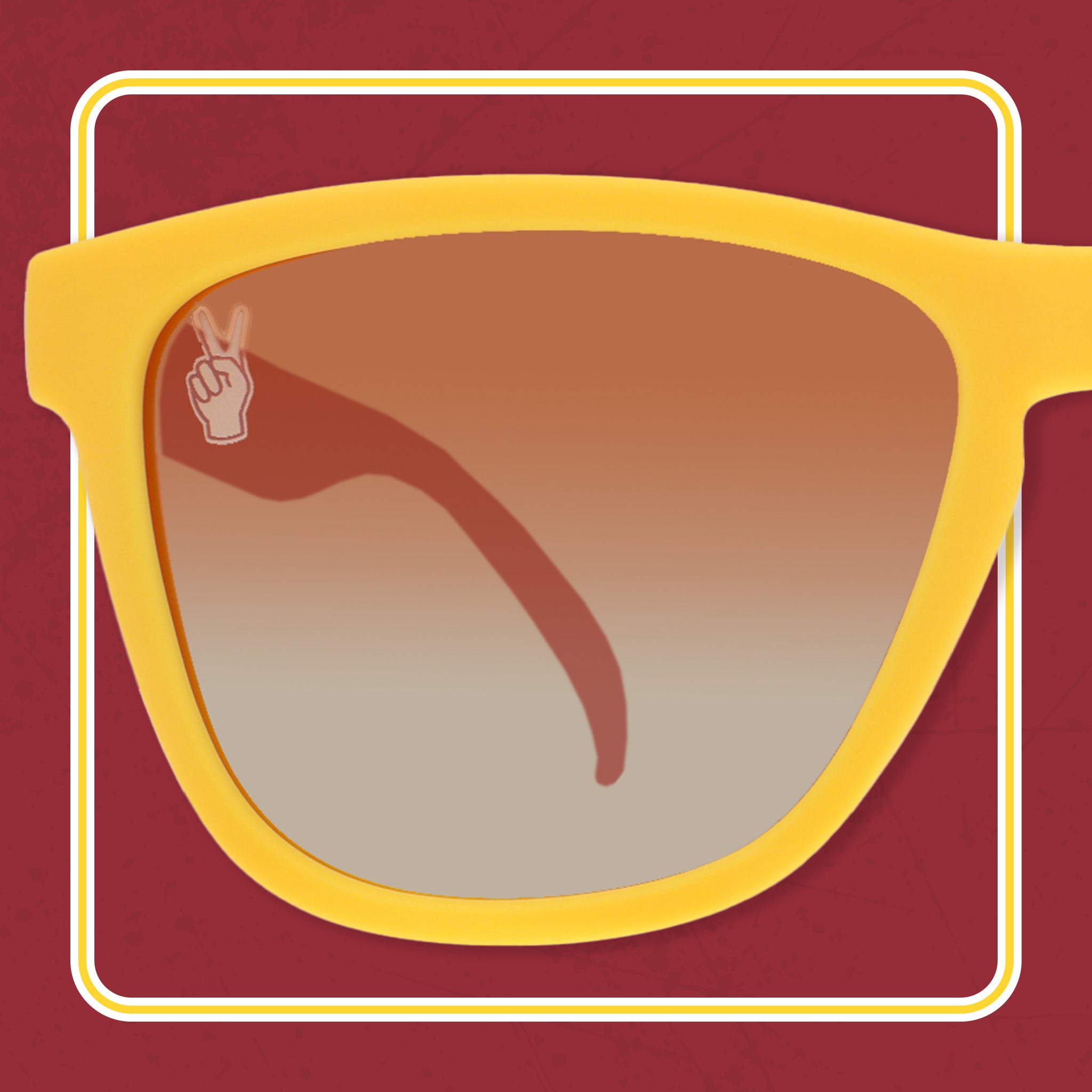 The Sunnies of Troy - Beach Ready Wrap Sunglasses